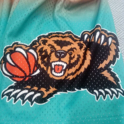 Mitchell & Ness NBA Vancouver  Grizzlies 1996 Fadeaway Swingman Shorts XL or L Cover
