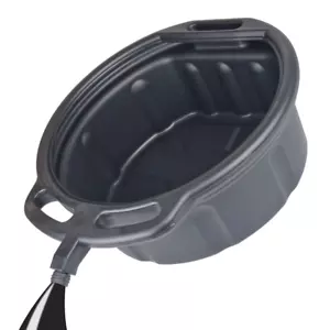 16L Oil Pan Vehicle Fluid Drain Low Profile Tray Anti-Spillage Easy Pouring - Picture 1 of 4