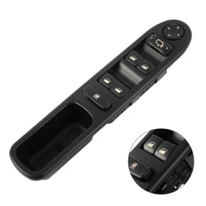 Power Window Lift Switch Front Driver Plastic Black For Peugeot 307 2000-2014 - Picture 1 of 10