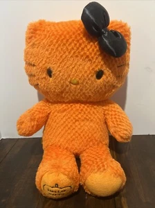 HELLO KITTY Build A Bear Plüschtier ORANGE HALLOWEEN Stofftier 18 Zoll SANRIO - Bild 1 von 6
