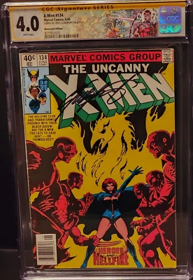 X-MEN #134 - 6/80 - CGC SIGNATURE SERIES - SIGNED BY CHRIS CLAREMONT - CGC 4.0 - Image 1 of 4