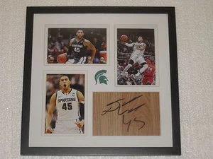 Denzel Valentine Signed Floorboard Michigan State Basketball COA Autograph - Picture 1 of 1