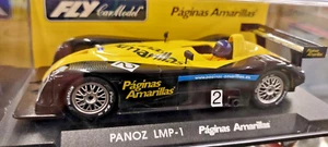 FLY T3 PANOZ LMP-1 Pagina Amarillas 1/32 Slot Car NEW! - Picture 1 of 2