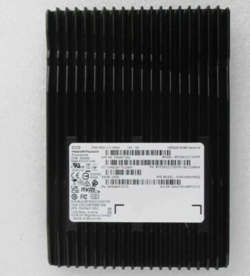 Micron 7450 Pro 1.92TB U.3 HPE SSD MTFDKCC1T9TFR P54267-002 VO001920KXNZQ SSD - Image 1 of 4