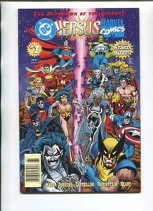 DC Versus Marvel #1 VF WPGS 1ST PRINT Newsstand - 1996 - Crossover!!!!!!!!!!!!!! - Picture 1 of 2