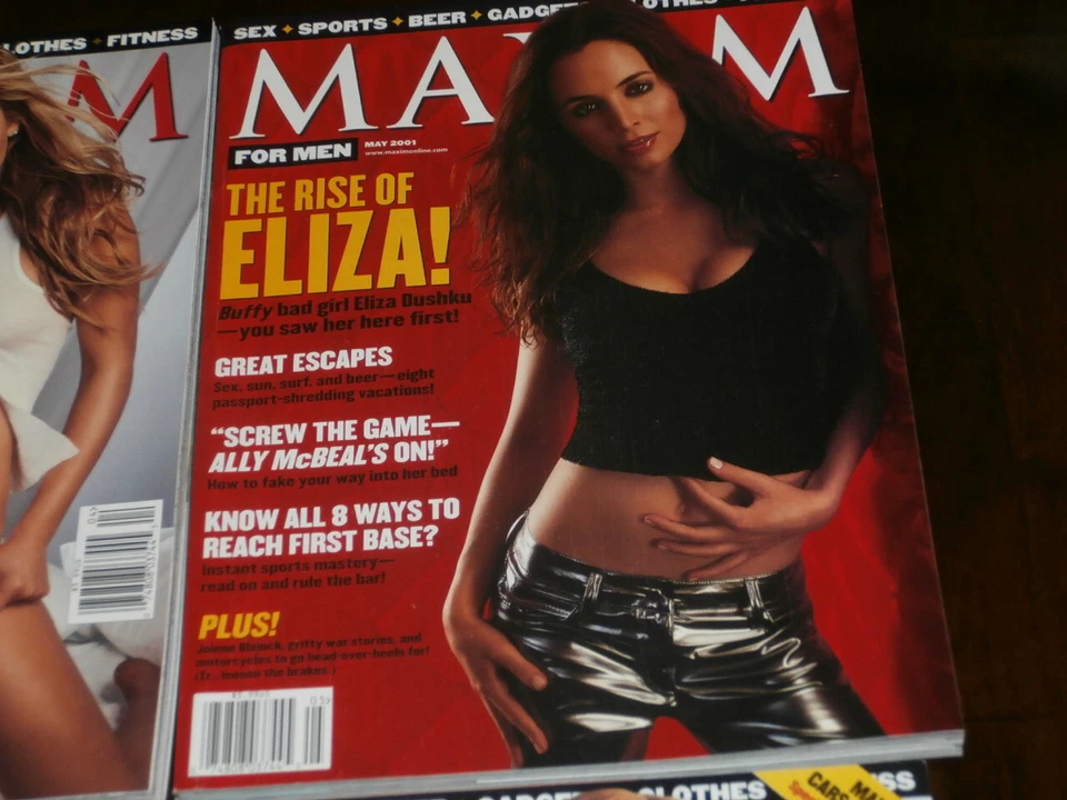 MAY 2001 MAXIM MAGAZINE #41 ELIZA DUSHKU COVER - Image 1 of 1
