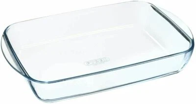 Pyrex Roaster Glass Dish Baking Roasting Bake Classic Rectangular 35x23cm, 2.6L - Image 1 of 4