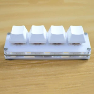 4-key USB Keyboard Mini Keyboard DIY Custom Shortcuts Keyboard + 1.5 Data Cable - Picture 1 of 3