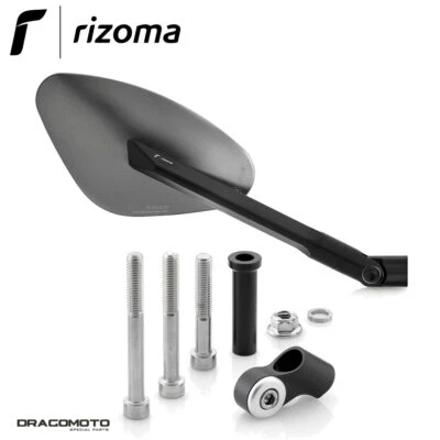 Espejo retrovisor derecho bmw r 850 r 1994-2002 Genesi RIZOMA BS173D BS714B gris Foto 1 de 4