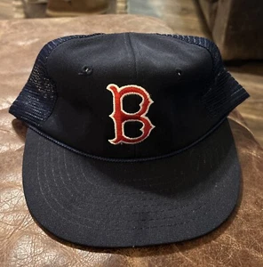 Vintage Twins BOSTON RED SOX Snap Back Mesh Cap - Picture 1 of 5