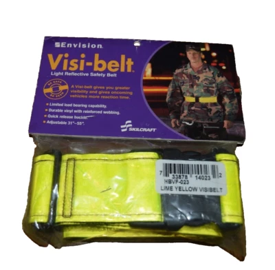 Visi-Belt Light Reflective Safety Belt New in Package - Image 1 of 3