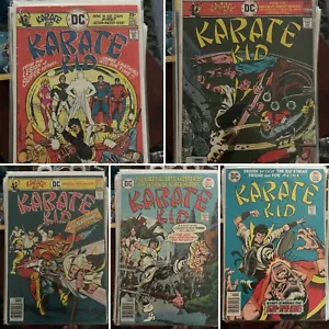 Lot Of 12 Karate Kid #1, 3- 6, 8 - 11, 13 - 15 (1976 DC) - Picture 1 of 14