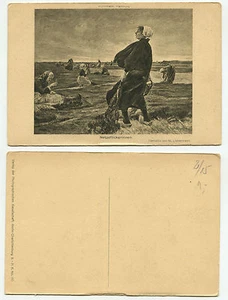 02320 - Max Liebermann: Netzflickerinnen - alte Ansichtskarte - Bild 1 von 1