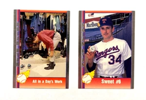 Nolan Ryan 1991 Pacific Nolan Ryan Texas Express Inserts Silver Lot of 2 #6 #7 - Picture 1 of 3