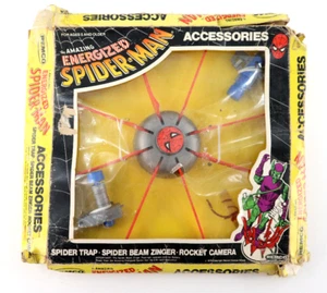 Remco Energized Spiderman Accessories Spider TrapNew Damaged Box - Picture 1 of 10