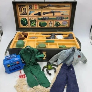 Vintage 60s GI Joe Footlocker Sticker Tray Sample Analizer AT Lot - Picture 1 of 12