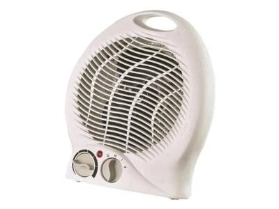 Ventilador Calentador Portátil Optimus con Termostato - Blanco - H1322 Foto 1 de 4