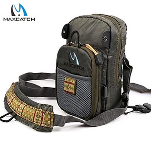 Maxcatch Fliegenfischen Brusttasche multifunktionale Fischen Brustbeutel - Bild 1 von 8