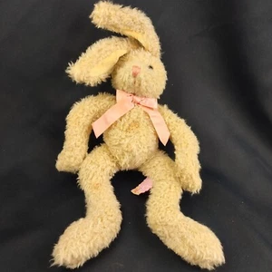 Vintage Russ Plüschtier Kuscheltier Bradford Hase biegbare Ohren 17 Zoll stumpfes Fell - Bild 1 von 8