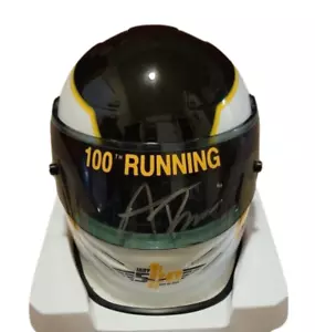 Alexander Rossi SIGNED 2016 Bell Mini Helmet 100th Running Indy 500 Autographed - Picture 1 of 6