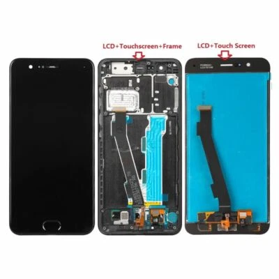 Fr Xiaomi Mi Note 3 Display LCD Touch Screen Pannello Digitalizzatore + Pulsante Impronte Digitali - Immagine 1 di 4