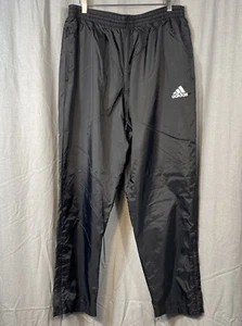 Pantalones de golf ADIDAS negros impermeables para hombre XL al aire libre cremallera/pierna a presión bolsillos con cremallera - Imagen 1 de 8