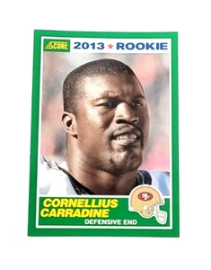 2013 Panini Score Cornellius Carradine Rookie San Francisco 49ers RC #341 - Picture 1 of 2