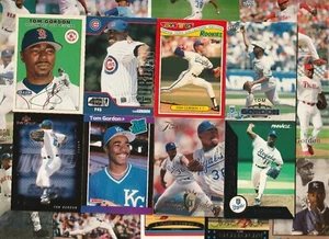 TOM FLASH GORDON lot 50 different w/ rookie card + oddballs KANSAS CITY ROYALS! - Picture 1 of 2