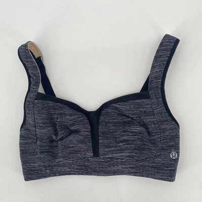 Lululemon Bra Size 32A Ta Ta Tamer We Are Free From Space Deep Indigo Multi  - Image 1 of 4