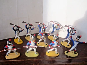 1/32 LOT DE 10 FIGURINE JIM PREMIER EMPIRE GRENADIER DE LA GARDE NAPOLEON - Imagen 1 de 3