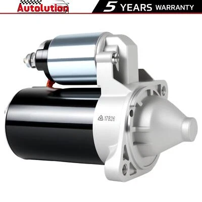 Starter Motor 17826 for Hyundai Accent 2002-2009, Rio Rio5 2006-2008 1.5L 1.6L - Image 1 of 4