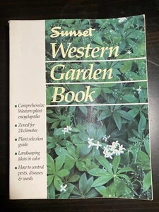Sunset Western Garden Gardening Book Plant Encyclopedia Reference Guide Vintage - Picture 1 of 2