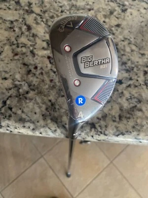 LH Callaway Big Bertha B21 4 Hybrid 21* RCH 65 Reg Graphite Club w/ HEADCOVER - Image 1 of 3