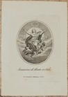 ASSUNZIONE DI MARIA IN CIELO BIANCHI HOLY IMAGE 1870 CIRCA MADONNA MARY