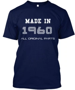 T-shirt Made In 1960 tutte le parti originali made in USA taglia da S a 5XL - Foto 1 di 1