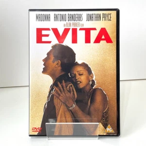 Evita DVD Movie Full Feature Film starring Madonna & Antonio Banderas Like New! - Picture 1 of 4