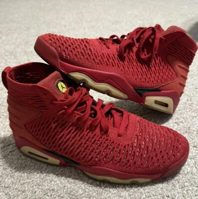 Nike Air Jordan Flyknit Elevation 'Last Shot' Rojo (AJ8207-601) Talla (Hombres) US10 Foto 1 de 4