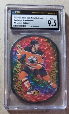 2021 - 22 Skybox Metal Universe Jambalaya Achievement Connor McDavid CSG 9.5 — 第 1/2 张图片