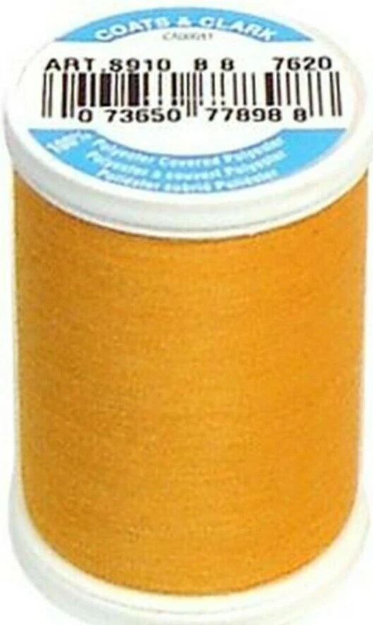 Coats & Clark ~ Dual Duty All Purpose Thread, 250 yd ~ (S910-7620 - Pumpkin) - Image 1 of 1