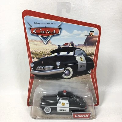 Disney CARS SHERIFF Mattel Pixar • Serie 1 • 2005 Original Desert Scene Mercury Foto 1 de 4
