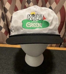 King of Green VTG HAT - By Nissan ADJUSTABLE- One Size - Picture 1 of 9