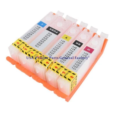 refillable ink cartridge permanent chip PGI-480 481 For canon TS704 TS6140 S6240 - Image 1 of 4
