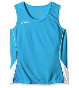 Asics Mädchen Mädchen Jr. Baseline Trikot, Atomic Blue/White, Large - Bild 1 von 1