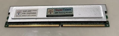 SuperTalent 256MB DDR-400 D32PA56A UDIMM PC3200  - Image 1 of 2