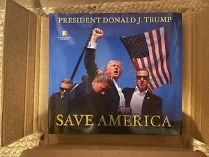 DONALD J TRUMP Buch "Save America" HANDSIGNIERT plus Plakat AUSVERKAUFT! - Bild 1 von 6