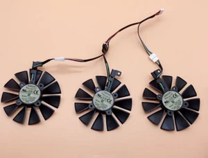 ASUS Raptor ROG STRIX GTX1060 1070 1080TI graphics card fan three fans T129215SU - Picture 1 of 4