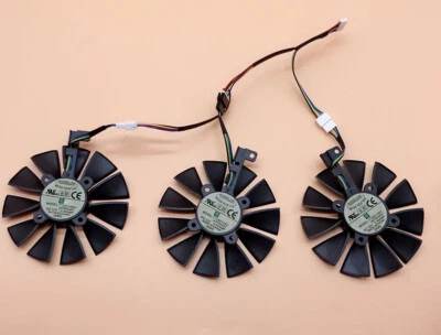 ASUS Raptor ROG STRIX GTX1060 1070 1080TI graphics card fan three fans T129215SU - Image 1 of 4