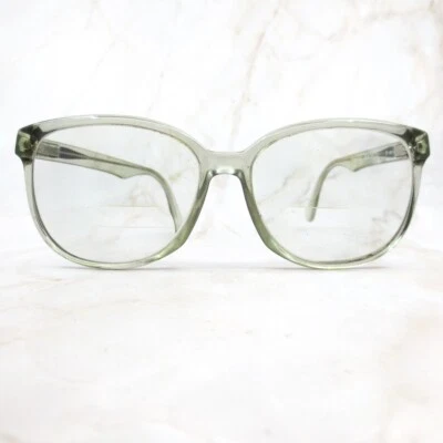 复古 Rodenstock Exclusiv 356 眼镜框女式透明全边方形 145 — 第 1/4 张图片