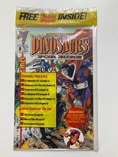Dinosaurs For Hire #8, Vol. 2 - Polybagged w/Skycap! (Malibu Comics, 1993) VF/NM
