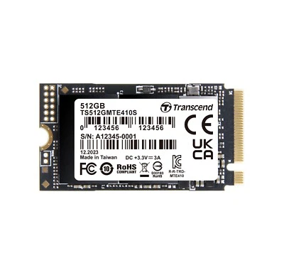 512GB Transcend 410S NVMe PCIe 4.0 M.2 2242 Gen4 x4 Internal SSD - Image 1 of 3